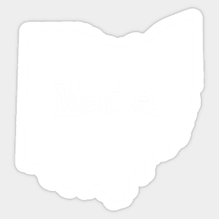 Ohio Made OH Sticker